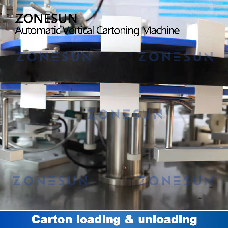 ZONESUN ZS-ZHJ50D Automatic Rotary Cartoning Machine Carton Folding Machine