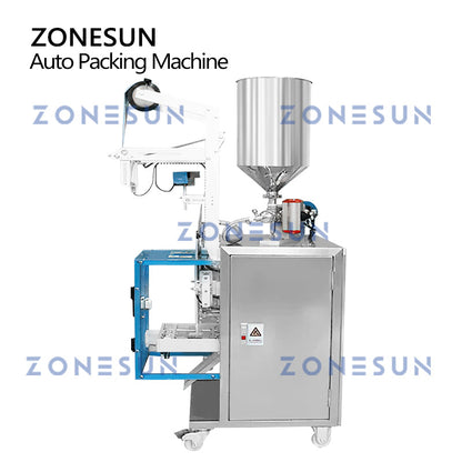 ZONESUN ZS-PL240LS Automatic Paste Mixing Heating Filling Sealing Machine