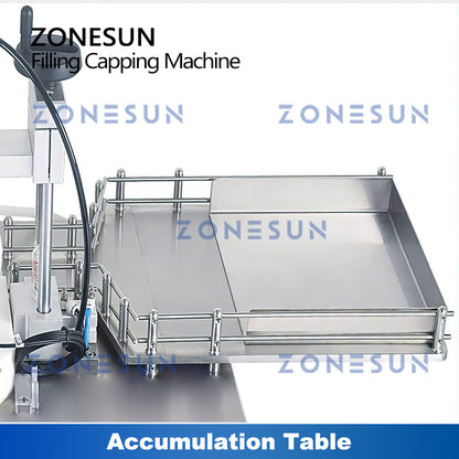 ZONESUN ZS-XBFC20 Tappatrice automatica per riempimento di penicillina liquida con pompa ceramica con riordinatore di bottiglie 