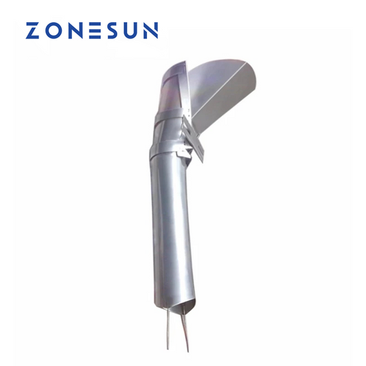 ZONESUN Custom Back Seal Three-side Seal Shaper Filling Sealing Machine Accessories customized for  different  size of forming bags using in vertical packing machine