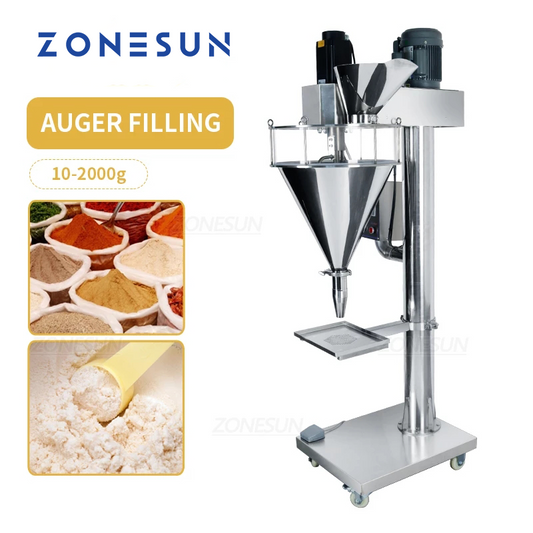 ZONESUN ZS-FM100L Riempitrice semiautomatica per polvere