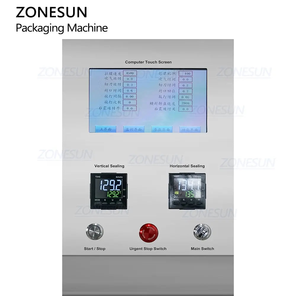 ZONESUN ZS-FS280 Automatic Granule Bag Filling Sealing Machine