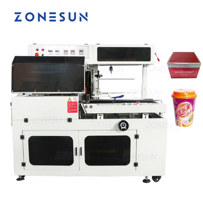 ZONESUN ZS450 L-Type Shrink Film Wrapping Sealing Cutting Machine