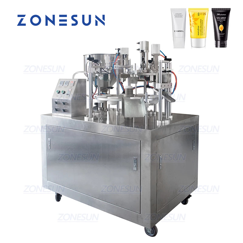 ZONESUN TUBE FILLING AND SEALING MACHINE