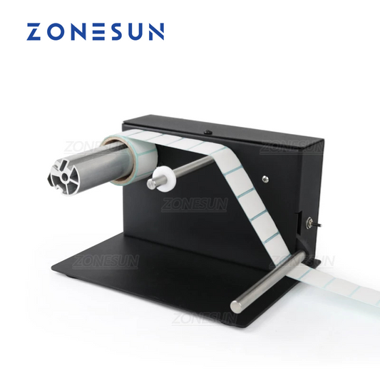 ZONESUN Piccola macchina riavvolgitrice elettrica automatica per etichette