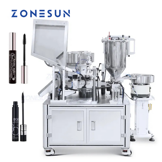 ZONESUN ZS-AFC23A Automatic Piston Pump Liquid Paste Filling Capping Machine