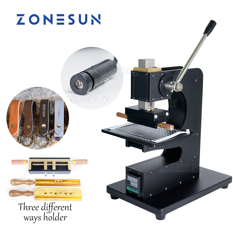 ZONESUN WT-90XTS Manual Hot Foil Stamping Machine With Infrared Locator