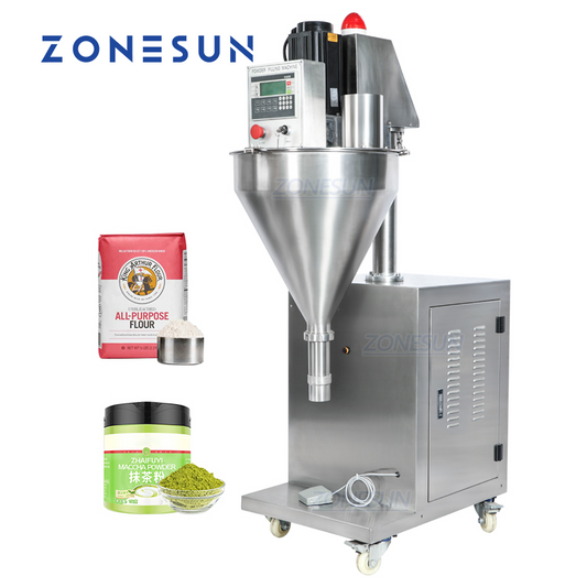 Máquina llenadora automática de polvo ZONESUN ZS-FM2000 200-2000g