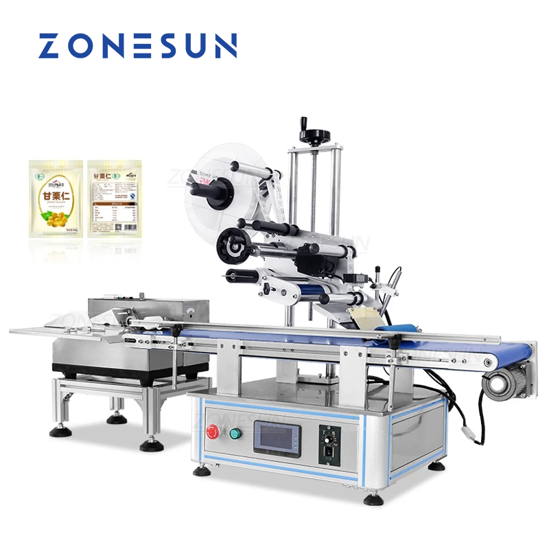 ZONESUN ZS-TB180PBF Automatic Flat Paper Paging And Labeling Machine