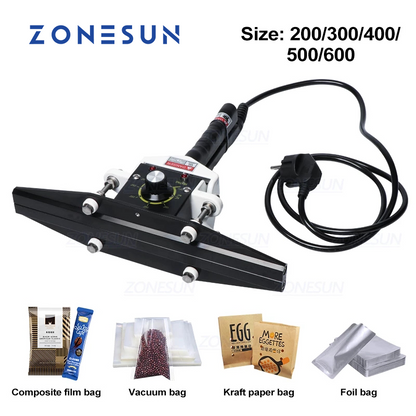 ZONESUN ZS-FKR200B Handheld Direct-heat Sealing Machine