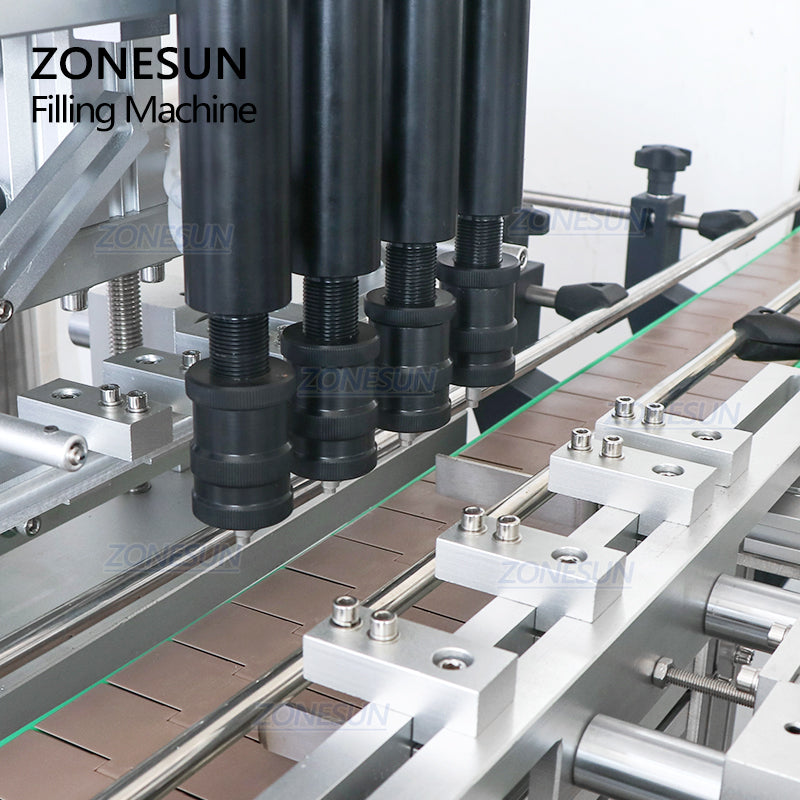 ZONESUN ZS-YTZL4A 4 Heads Vacuum Liquid Filling Machine Enolmatic Bottle Filler