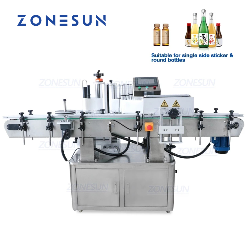 ZONESUN ZS-TB200 Etichettatrice automatica per bottiglie rotonde con codificatore di data