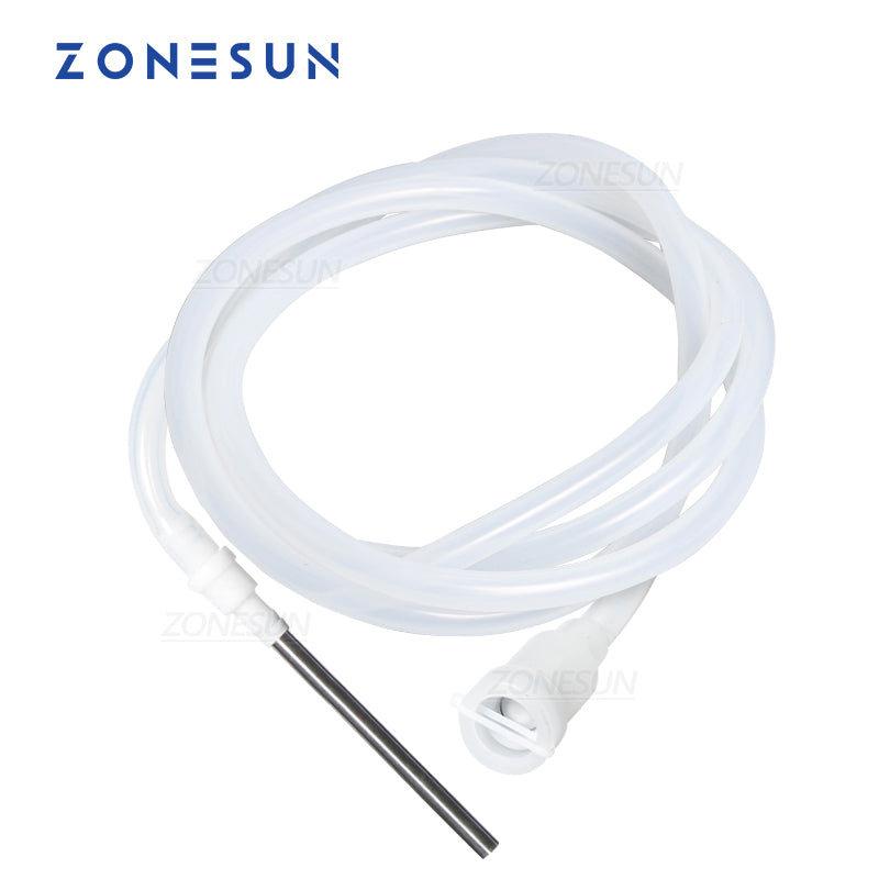 ZONESUN Filling Plastic Pipe Tube Nozzle 8mm 10mm For Peristaltic Pump Filling Machine