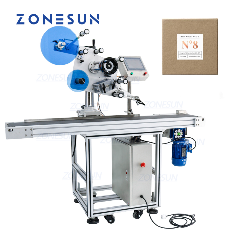 ZONESUN Automatic Flat Surface Labeling Machine With Date Coder ZS-TB831S