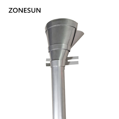 ZONESUN Custom Back Seal Three-side Seal Shaper Filling Sealing Machine Accessories customized for  different  size of forming bags using in vertical packing machine