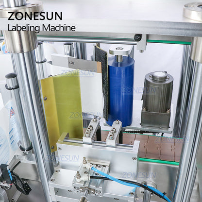 ZONESUN ZS-TB300Z Dual Use Automatic Square Round Double Sides Labeling Machine