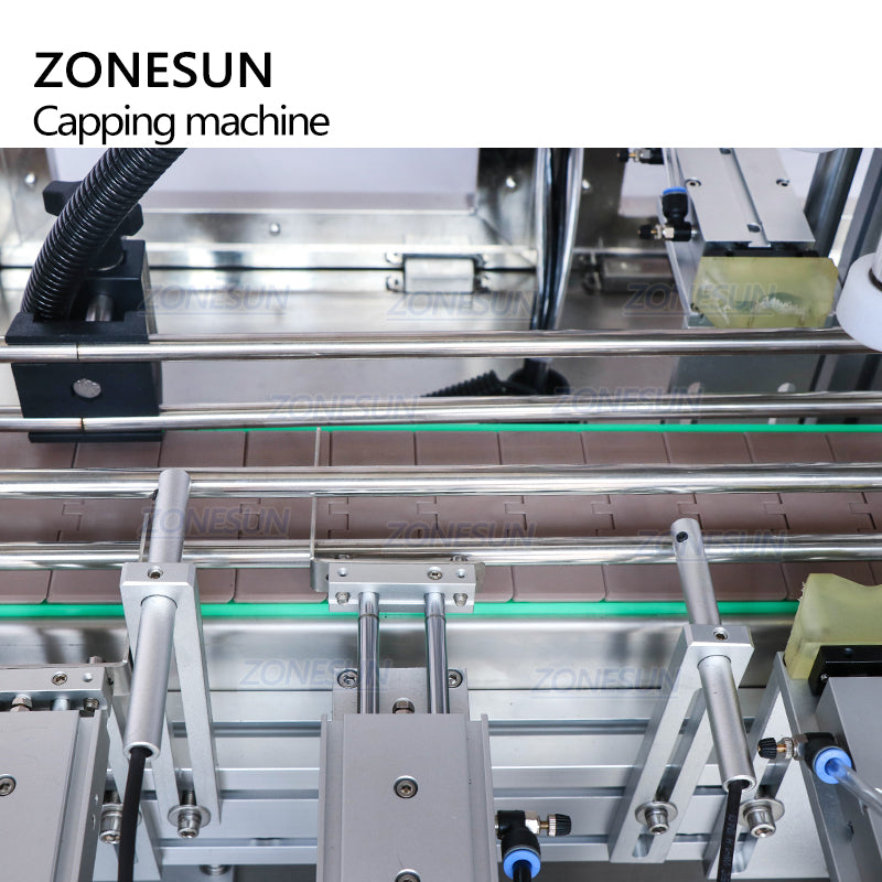 Tappatrice automatica ZONESUN ZS-XG440DC con copertura antipolvere