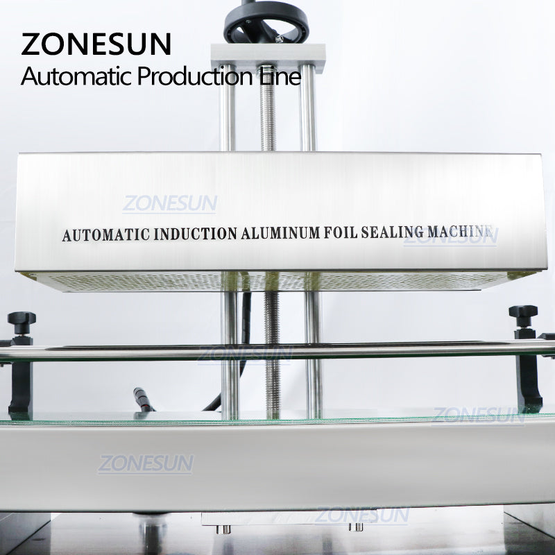 ZONESUN ZS-FAL180S Tabletop 4 Diving Heads Liquid Filling Capping Sealing Production Line