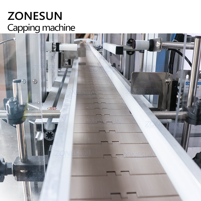 ZONESUN Custom Full Automatic Capping Machine With Dust Cover Capper Press