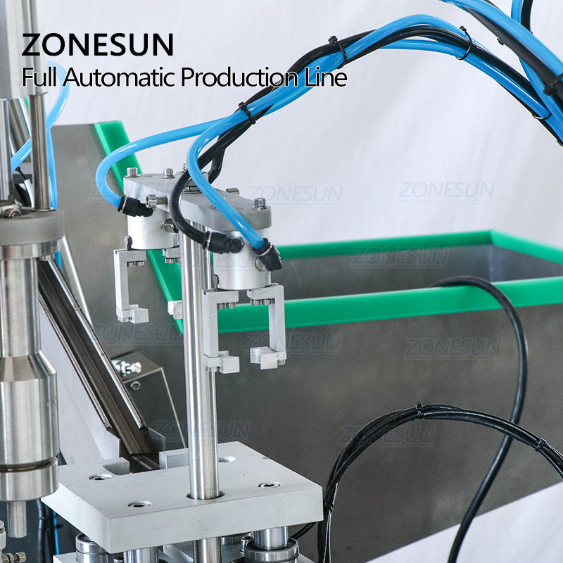 ZONESUN Small Vial Bottle Liquid Filling And Capping  Production Line