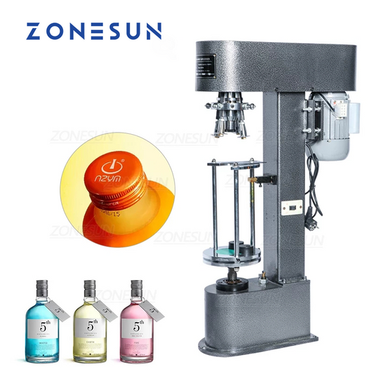 ZONESUN ZS-XG50D 20-40mm Pilfer Proof Cap Capping Machine