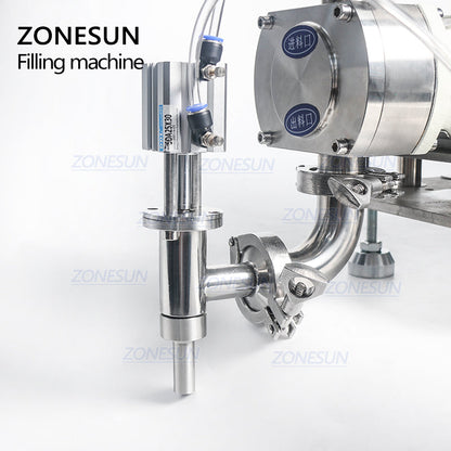 ZONESUN ZS-RPGT900 Semi-Automatic Rotor Pump Paste Liquid Filling Machine