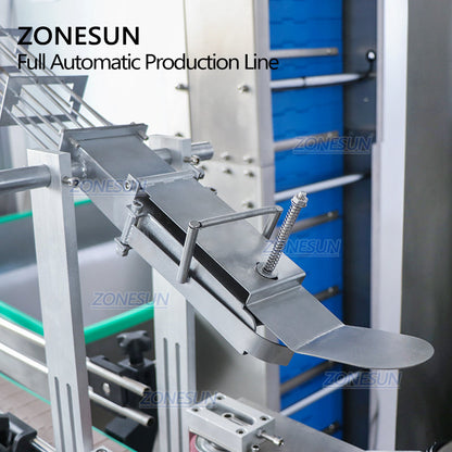 ZONESUN F-style Paste Liquid Filling and Capping Machine With Cap Feeder