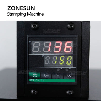 ZONESUN WT-90XTS Manual Hot Foil Stamping Machine With Infrared Locator