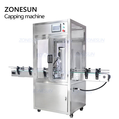 Tappatrice automatica ZONESUN ZS-XG440DC con copertura antipolvere