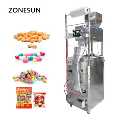 ZONESUN Custom Back Seal Three-side Seal Shaper Filling Sealing Machine Accessories customized for  different  size of forming bags using in vertical packing machine