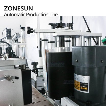 ZONESUN ZS-FAL180R5 Automatic Liquid Piston Filling Capping And Labeling Machine