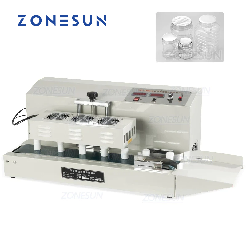 ZONESUN 20-110mm Air-Cooling Desktop Induction Sealing Machine Sealer Machine