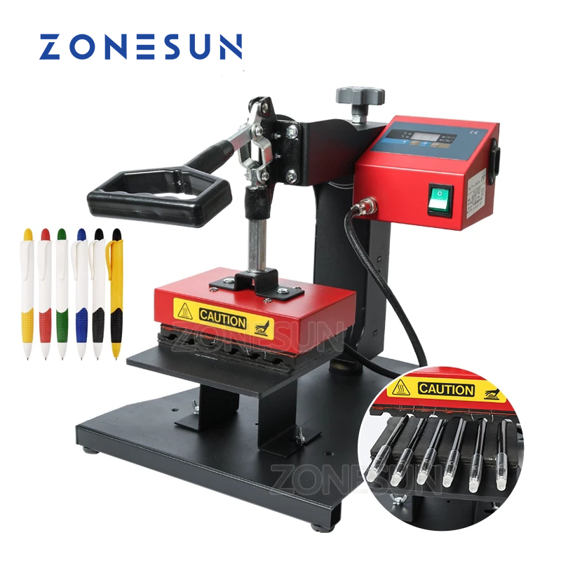 ZONESUN Pen Heat Printing Machine