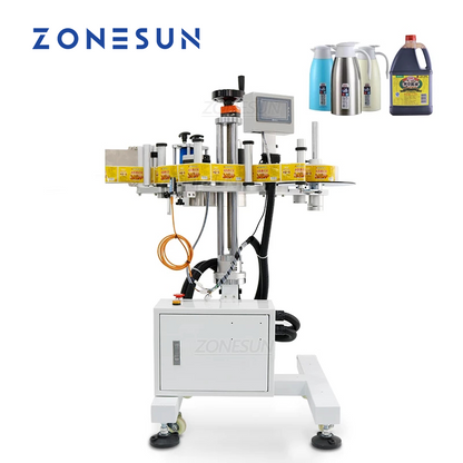 ZONESUN ZS-TB852 Round Surface Square Side Labeling Machine