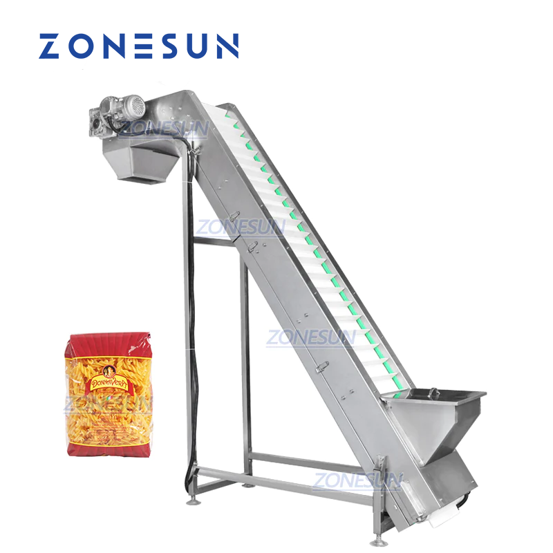 ZONESUN ZS-SLJ2 Custom Automatic Food Feeding Machine For Production Line