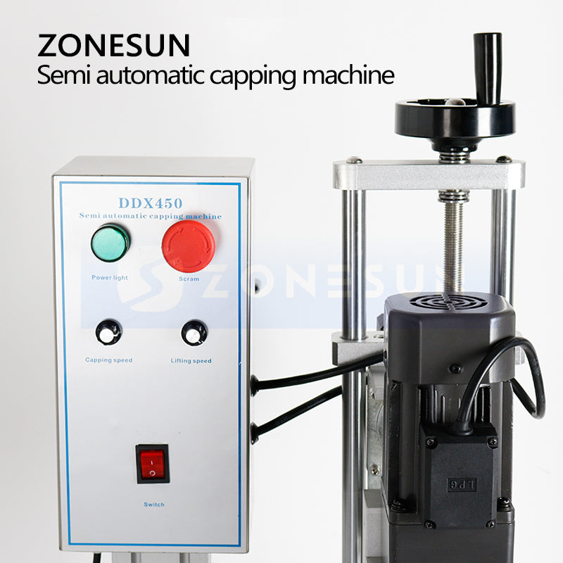 ZONESUN ZS-XG450 Custom Semi-automatic Capping Machine