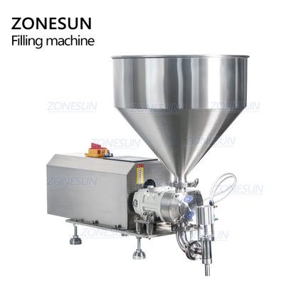 ZONESUN ZS-RPGT900 Semi-Automatic Rotor Pump Paste Liquid Filling Machine