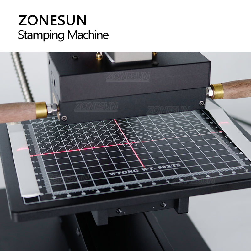 ZONESUN WT-90XTS Manual Hot Foil Stamping Machine With Infrared Locator