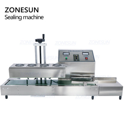 ZONESUN ZS-FK6000A Macchina per sigillare a induzione elettromagnetica continua raffreddata ad aria da 15-80 mm