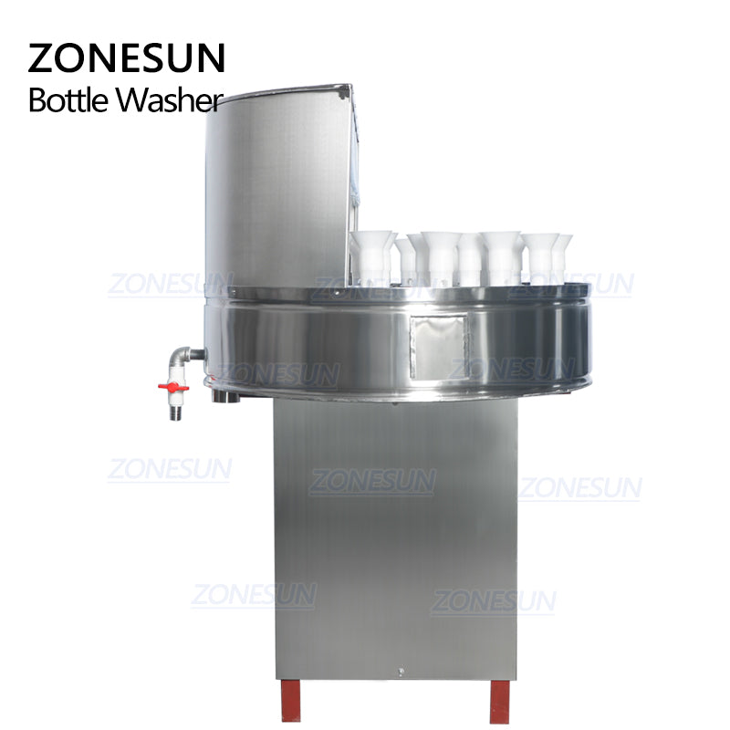 Semi Automatic Bottle Washing Machine