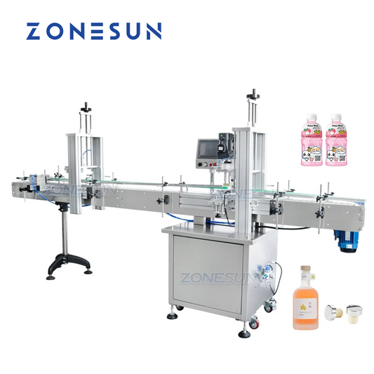 ZONESUN ZS-XG16DV Custom Automatic Wine Wood Cork Cap Pressing Machine Capper 