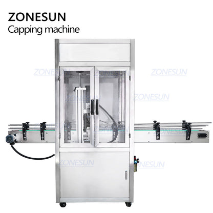 Tappatrice automatica ZONESUN ZS-XG440DC con copertura antipolvere