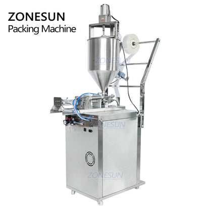 ZONESUN ZS-GFGT50 3-50ml Automatic Paste Filling And Sealing Machine