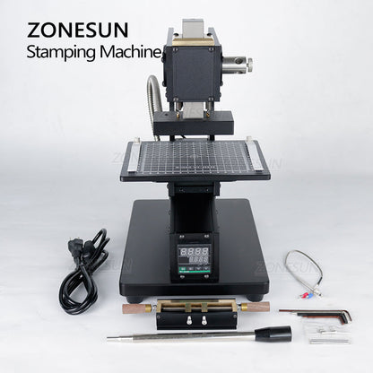 ZONESUN WT-90XTS Manual Hot Foil Stamping Machine With Infrared Locator