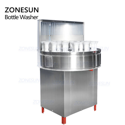 Semi Automatic Bottle Washing Machine