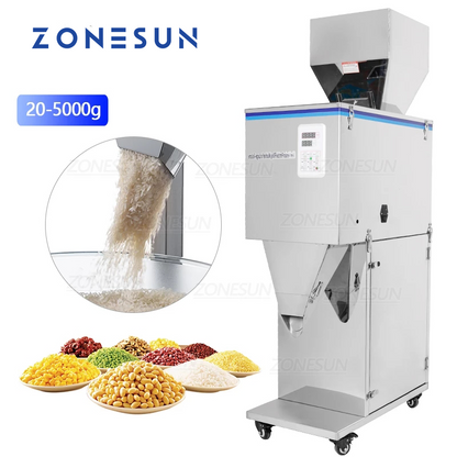 ZONESUN DL-5000 Pesatrice semiautomatica per il riempimento di polveri