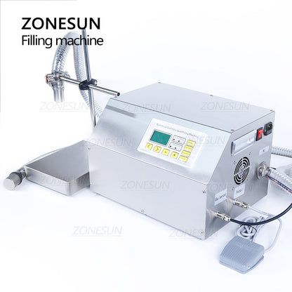 ZONESUN ZS-DP431W Riempitrice per pesatura di liquidi con pompa a membrana a grande flusso 150-35000ml