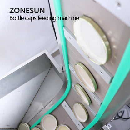 ZONESUN ZS-SLJ1 Macchina per ascensore di alimentazione automatica personalizzabile per tappatrice