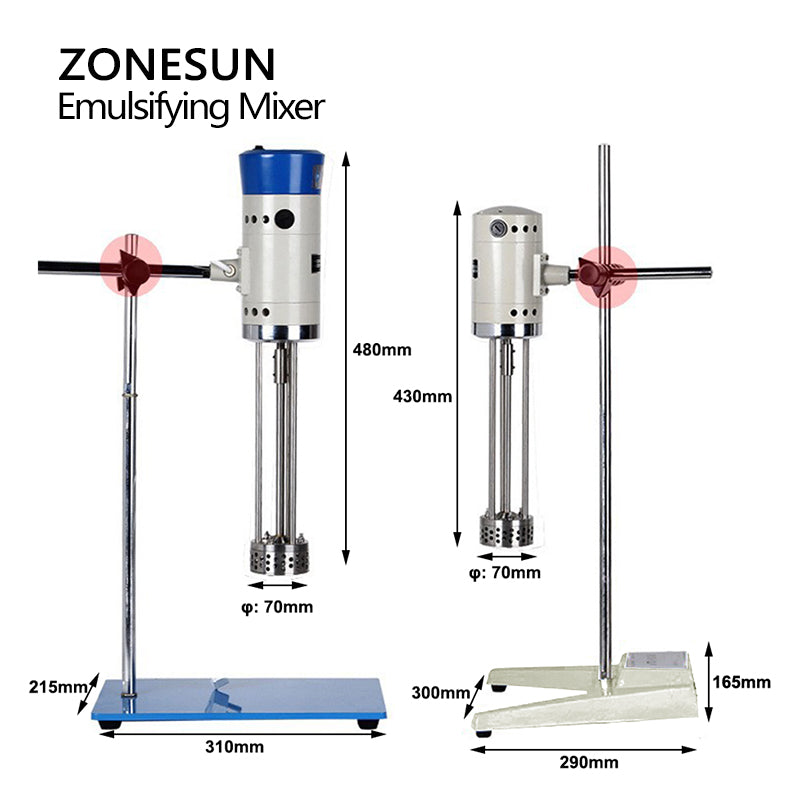 ZONESUN ZS-J300 Emulsifying Mixer