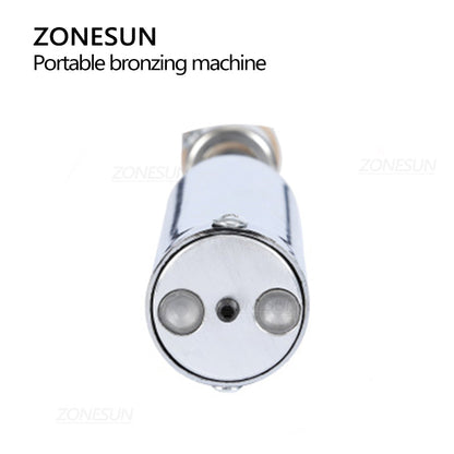 Máquina de estampado de marca ZONESUN, herramienta de bronceado manual 